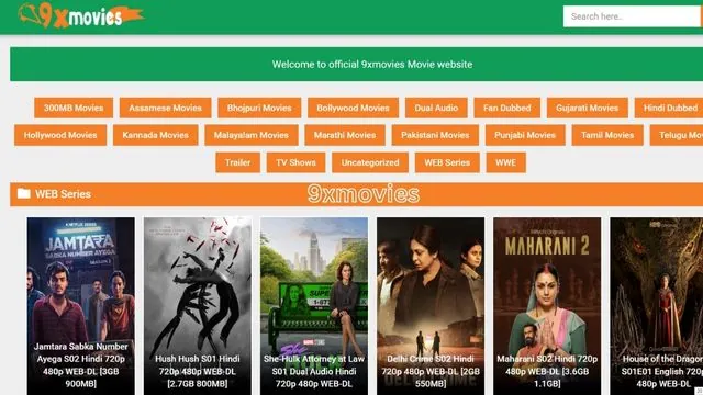 9xmovies 2022 Free Hollywood Hindi Dubbed Movies